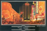 postcard Las Vegas neon signs