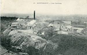 QUEBEC SURNAMES: Cavelier + Beaudry, Duvivier, Fournier | Vintage postcard of the Montmagny, Quebec quarries