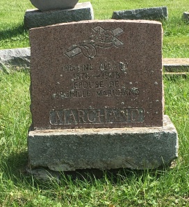 Headstone:  ALLARD   | Cimetière de la Paroisse Saint-Clément, Beauharnois   | Quebec Cemeteries