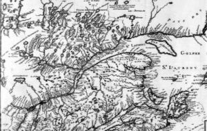 JOBIN French Canadian Pioneers: The Jobins of Quebec | Old map of Quebec Nouvelle France